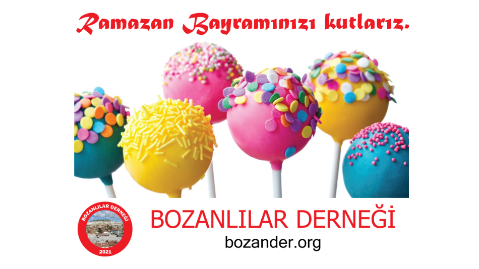 Ramazan Bayramınız kutlu olsun!